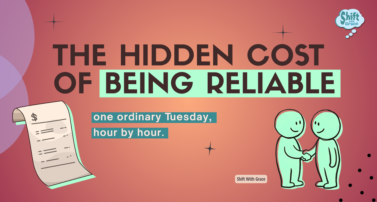 the real cost of being the reliable one at work