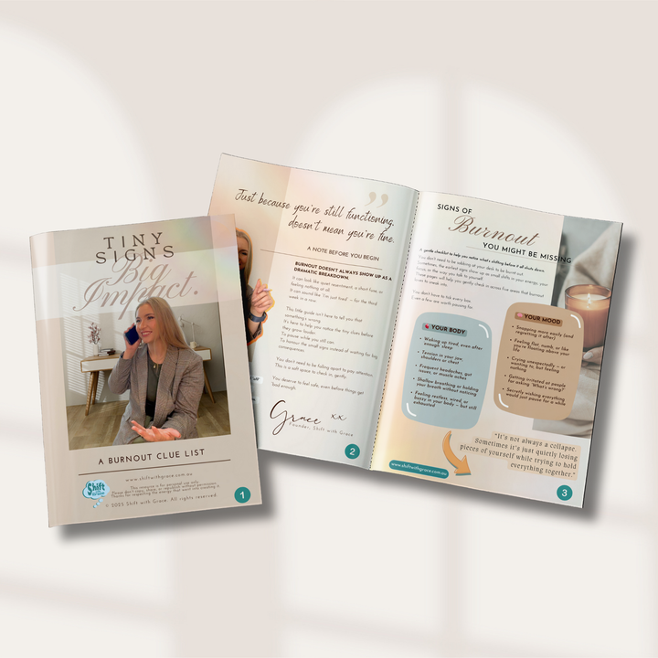 🔍 Tiny Signs. Big Impact. A Burnout Clue List