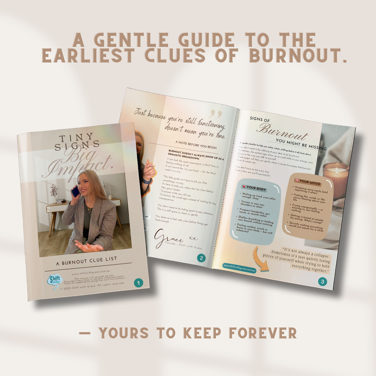 🔍 Tiny Signs. Big Impact. A Burnout Clue List